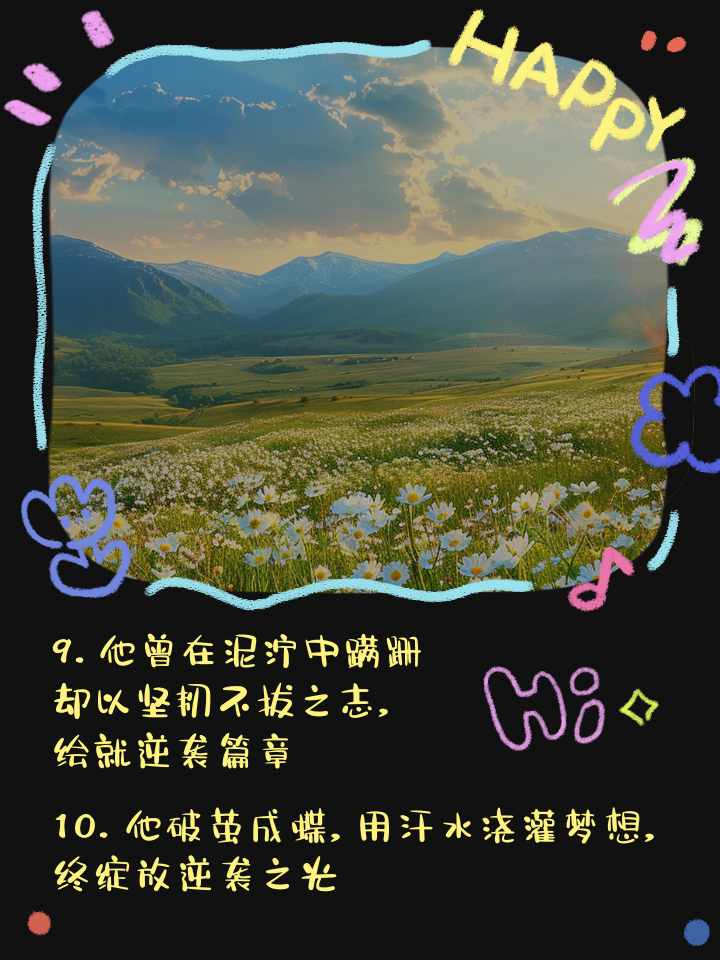 逆袭之路曲折坎坷，终将收获胜利的果实